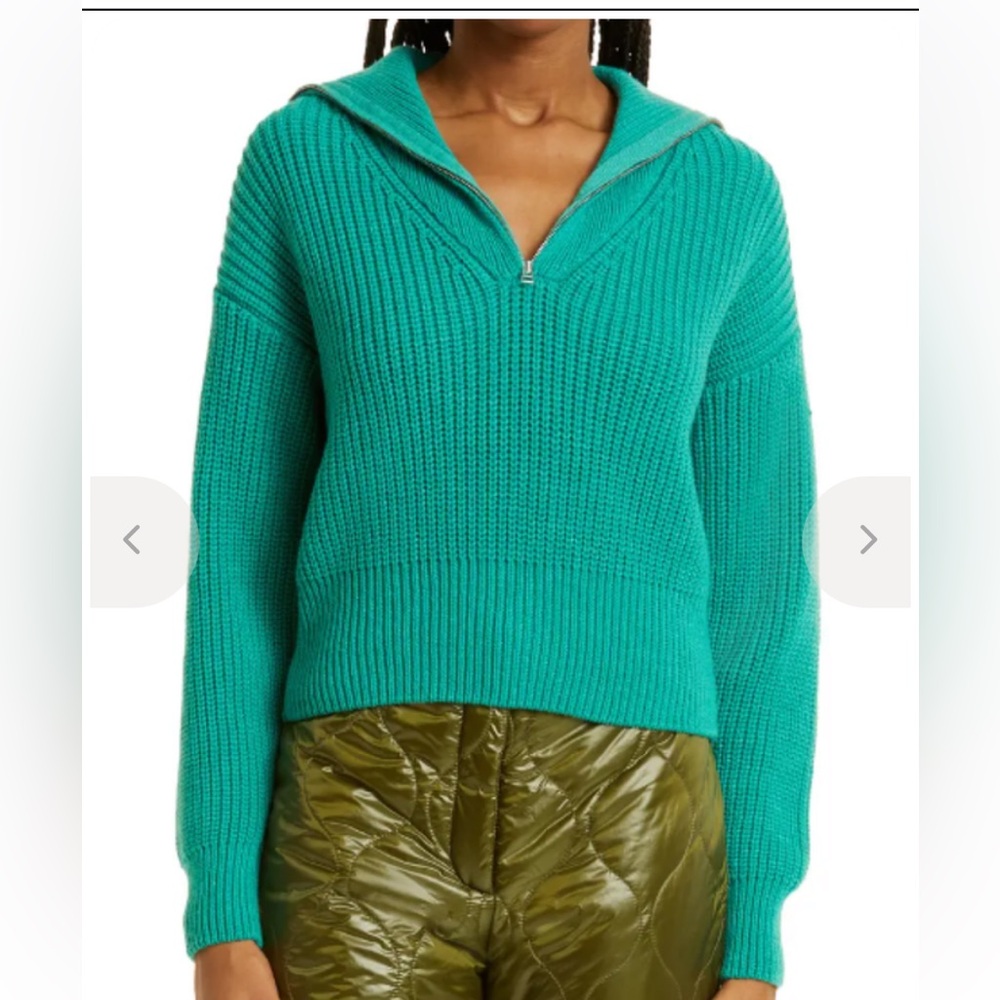 BAUM UND PFERDGARTEN
CHIZU half zip SWEATER - WATERFALL